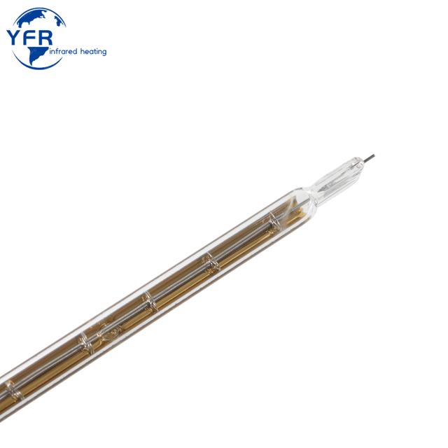可用于焊接的鍍金單管鎢絲紅外線加熱燈。